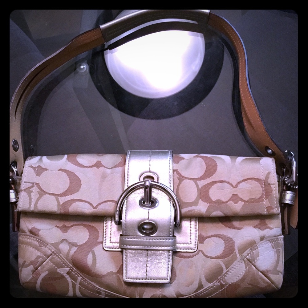 Authentic Coach Signature Clutch